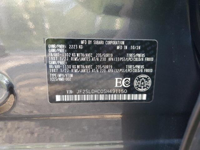 Photo 14 from auction – 2025 SUBARU FORESTER S with VIN JF2SLDHC0SH491150