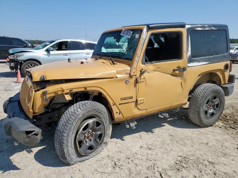 JEEP WRANGLER S 2013 with VIN 1C4AJWAG8DL615674 - Photo from auction