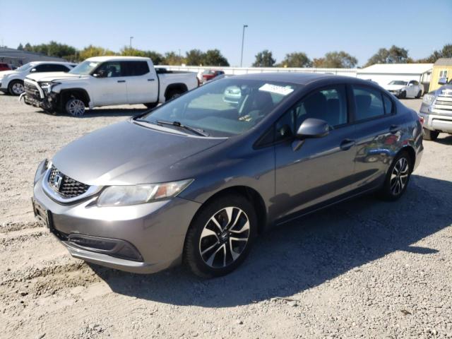 HONDA CIVIC EX 2013 with VIN 19XFB2F82DE288176 - Photo from auction