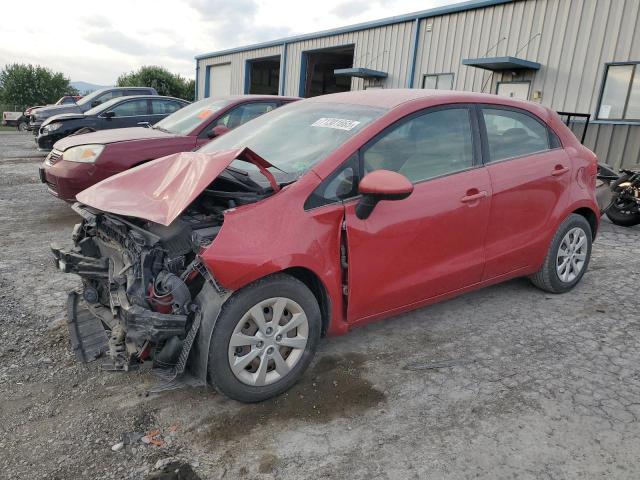 KIA RIO LX 2013 with VIN KNADM5A39D6192482 - Photo from auction