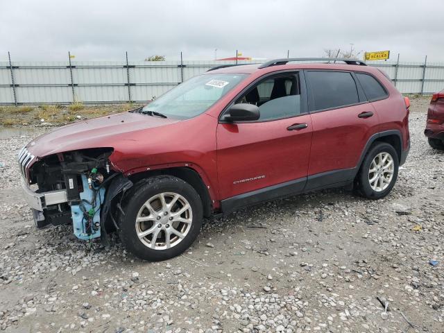 JEEP CHEROKEE S 2016 with VIN 1C4PJLAB6GW177396 - Photo from auction
