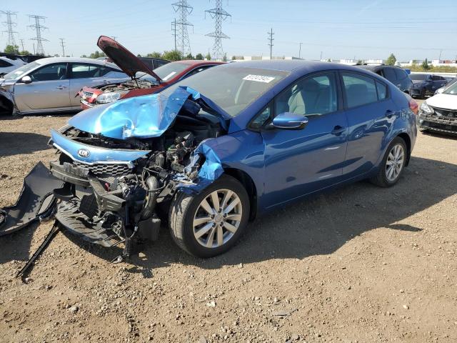 KIA FORTE LX 2014 with VIN KNAFX4A68E5102802 - Photo from auction