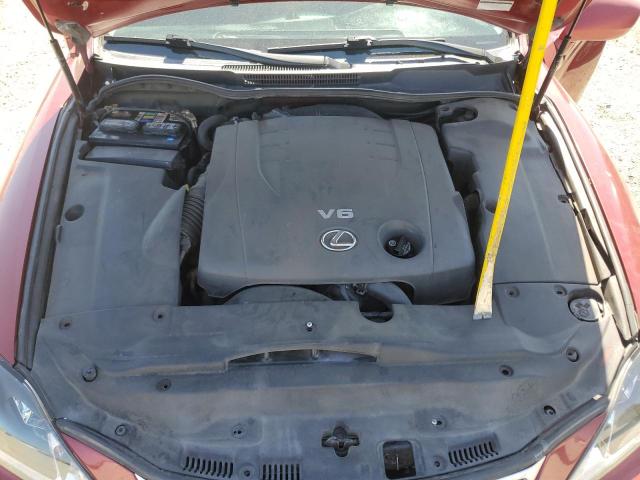 Photo 11 from auction – 2006 LEXUS IS 250 with VIN JTHBK262465016395