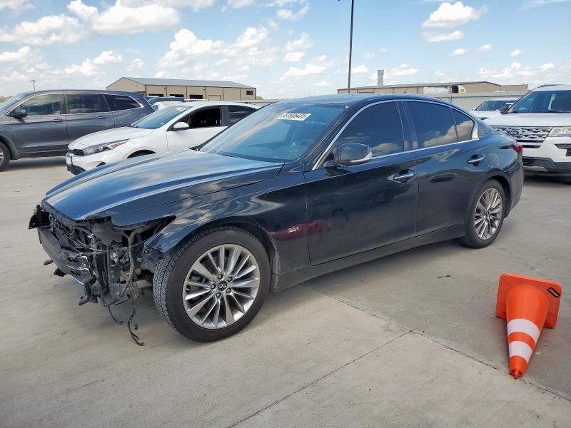INFINITI Q50 2018 with VIN JN1EV7AP0JM358269 - Photo from auction