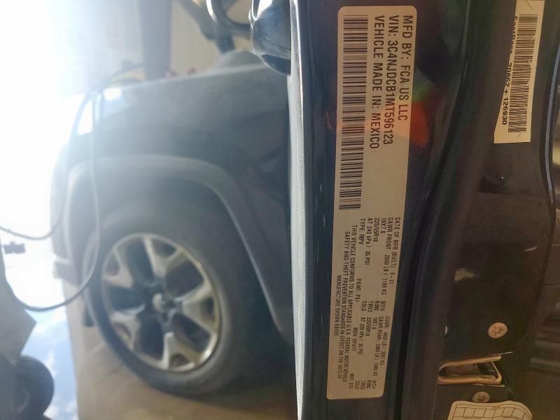 Photo 14 from auction – 2021 JEEP COMPASS LI with VIN 3C4NJDCB1MT596123