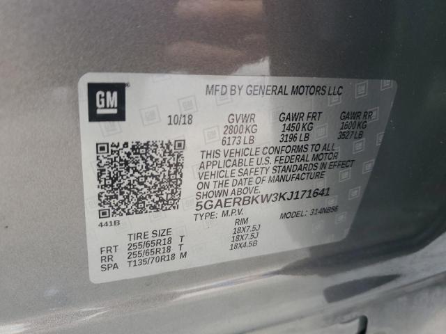 Photo 14 from auction – 2019 BUICK ENCLAVE ES with VIN 5GAERBKW3KJ171641