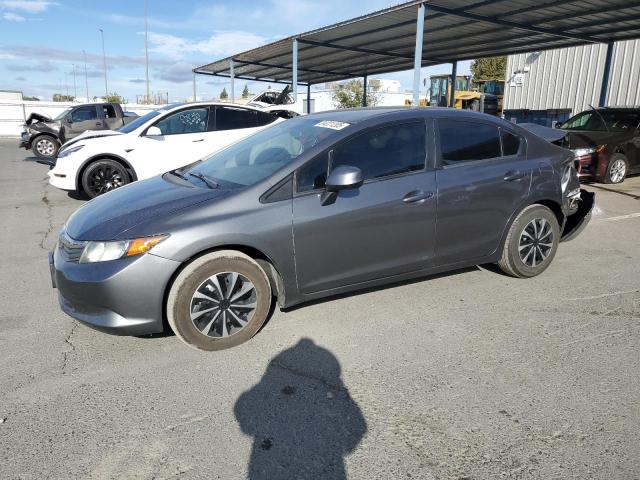 HONDA CIVIC LX 2012 with VIN 19XFB2F54CE372228 - Photo from auction
