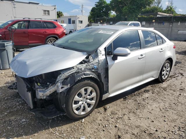 TOYOTA COROLLA LE 2022 with VIN JTDEPMAE6N3029480 - Photo from auction