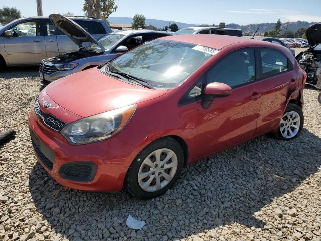 KIA RIO LX 2013 with VIN KNADM5A30D6157040 - Photo from auction