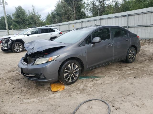 HONDA CIVIC EX 2013 with VIN 2HGFB2F8XDH535076 - Photo from auction