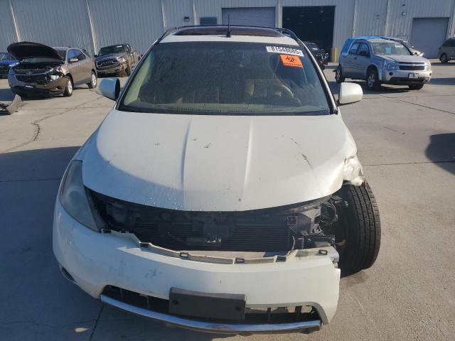 Photo 5 from auction – 2007 NISSAN MURANO SL with VIN JN8AZ08W37W628441