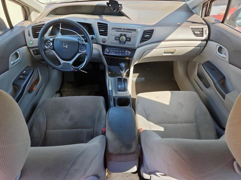 Photo 8 from auction – 2012 HONDA CIVIC LX with VIN 19XFB2F59CE327110