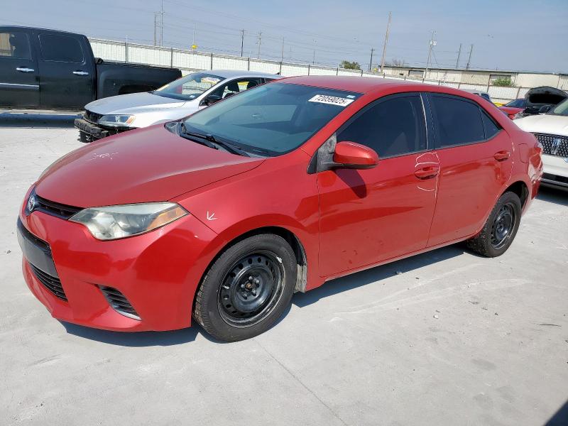 TOYOTA COROLLA L/ 2015 with VIN 5YFBURHE6FP209582 - Photo from auction