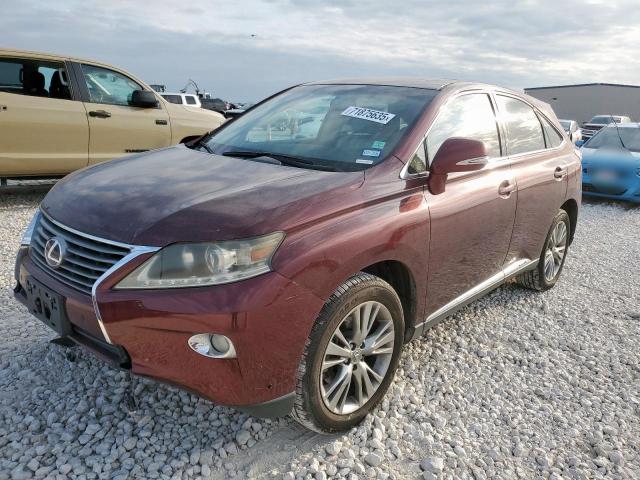 LEXUS RX 450H 2013 with VIN JTJZB1BA1D2007091 - Photo from auction