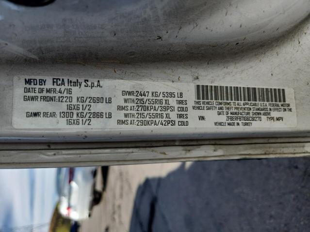 Photo 14 from auction – 2016 RAM PROMASTER with VIN ZFBERFBT1G6C61270