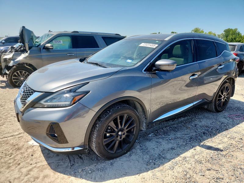 NISSAN MURANO PLA 2022 with VIN 5N1AZ2DJ7NC112014 - Photo from auction