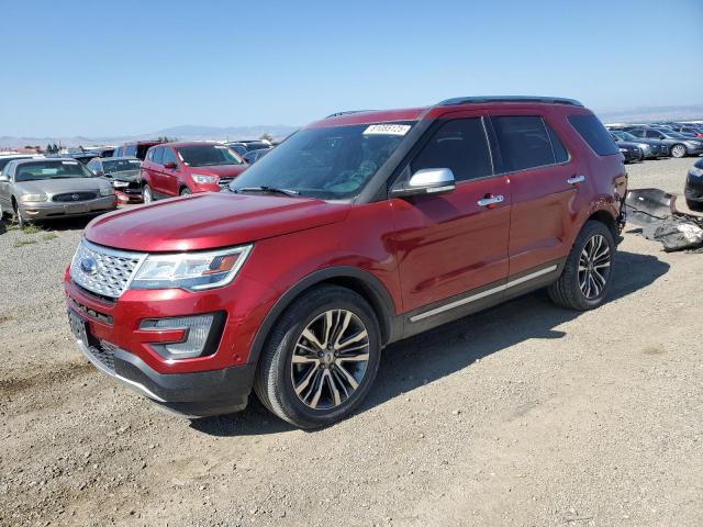 FORD EXPLORER PLATINUM 2017 with VIN 1FM5K8HT5HGC76802 - Photo from auction