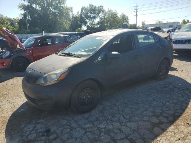 KIA RIO LX 2014 with VIN KNADM4A30E6349487 - Photo from auction