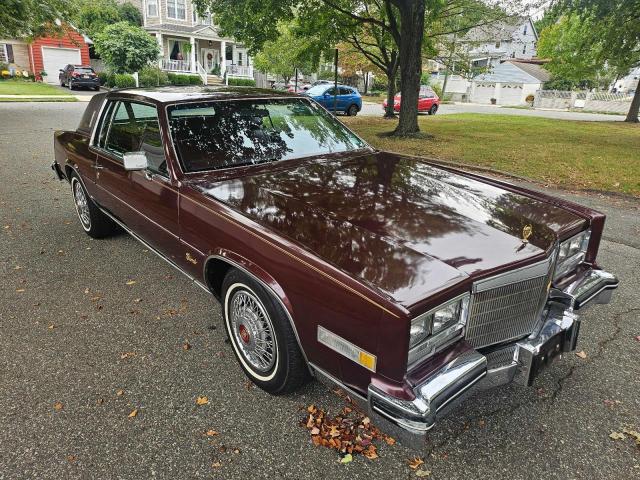 CADILLAC ELDORADO 1983 with VIN 1G6AL5789DE627814 - Photo from auction