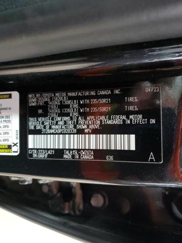 Photo 14 from auction – 2023 LEXUS RX 350 BAS with VIN 2T2BAMCA9PC020339