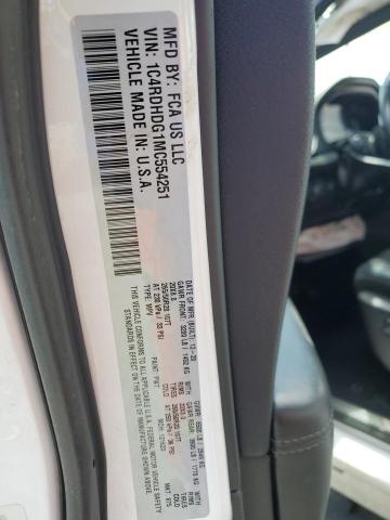 Photo 14 from auction – 2021 DODGE DURANGO GT with VIN 1C4RDHDG1MC554251