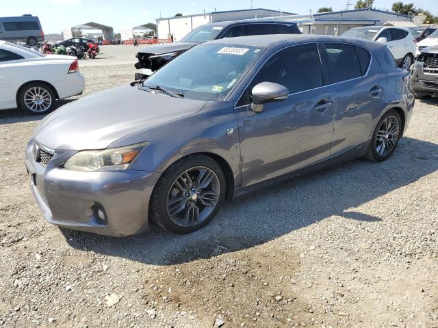 LEXUS CT 200 2012 with VIN JTHKD5BH2C2063203 - Photo from auction