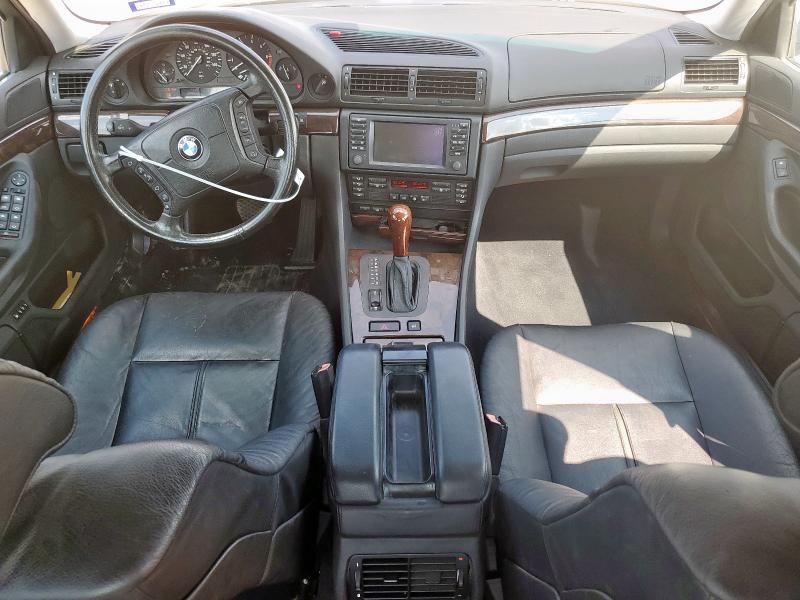 Photo 8 from auction – 2001 BMW 740 IL with VIN WBAGH83491DP22465