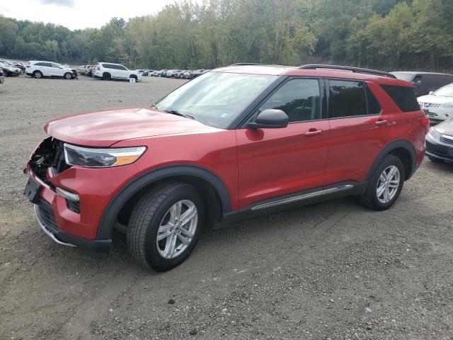 FORD EXPLORER X 2021 with VIN 1FMSK8DH2MGA25802 - Photo from auction