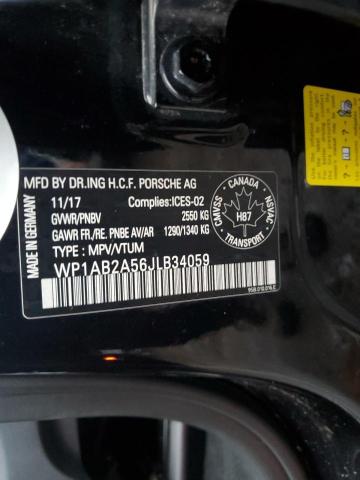 Photo 14 from auction – 2018 PORSCHE MACAN S with VIN WP1AB2A56JLB34059