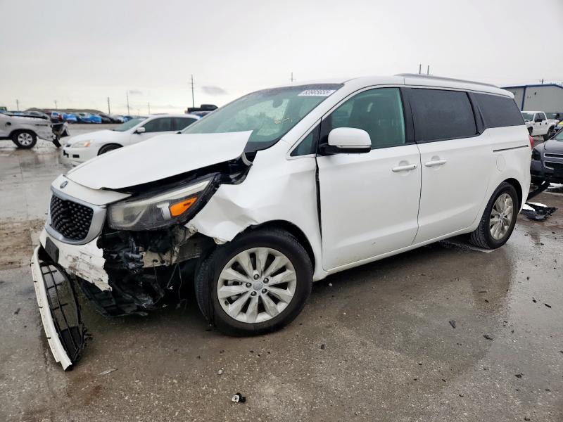 KIA SEDONA EX 2015 with VIN KNDMC5C10F6051059 - Photo from auction