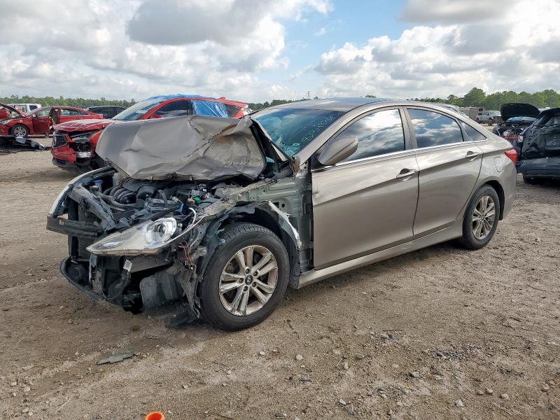 HYUNDAI SONATA GLS 2014 with VIN 5NPEB4AC5EH833707 - Photo from auction