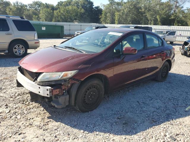 HONDA CIVIC LX 2015 with VIN 19XFB2F55FE032767 - Photo from auction