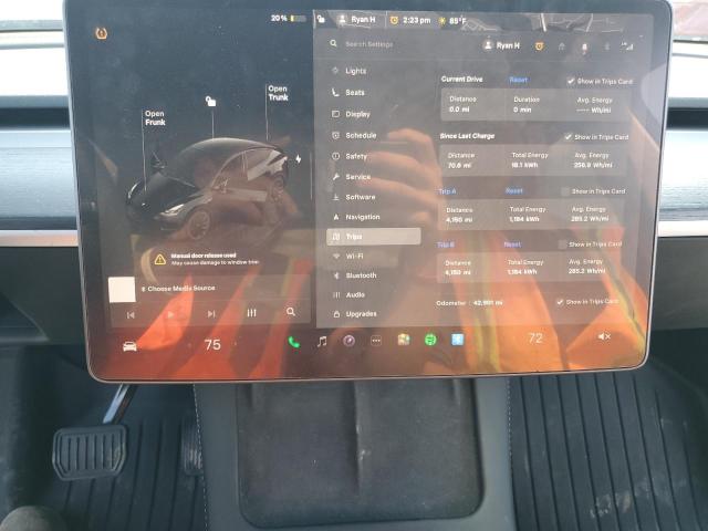 Photo 9 from auction – 2023 TESLA MODEL Y with VIN 7SAYGDEE4PF865241