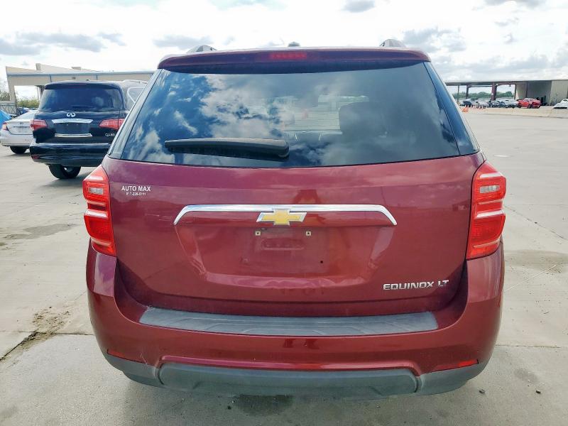 Photo 6 from auction – 2016 CHEVROLET EQUINOX LT with VIN 2GNALCEK9G6257934