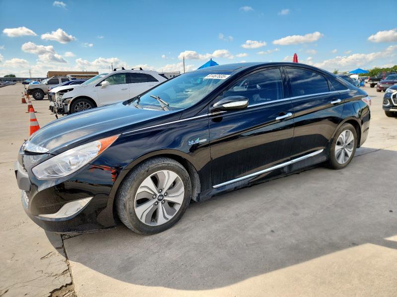HYUNDAI SONATA HYB 2015 with VIN KMHEC4A49FA123364 - Photo from auction