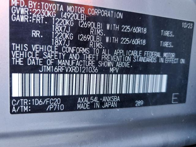 Photo 14 from auction – 2024 TOYOTA RAV4 SE with VIN JTM16RFVXRD121036