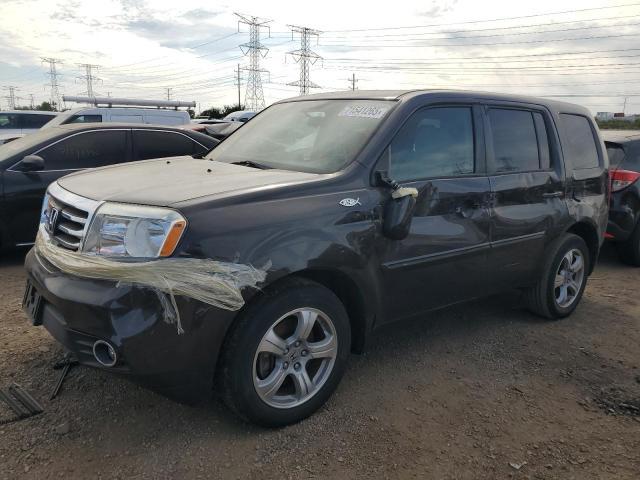 HONDA PILOT EX 2013 with VIN 5FNYF4H47DB051745 - Photo from auction