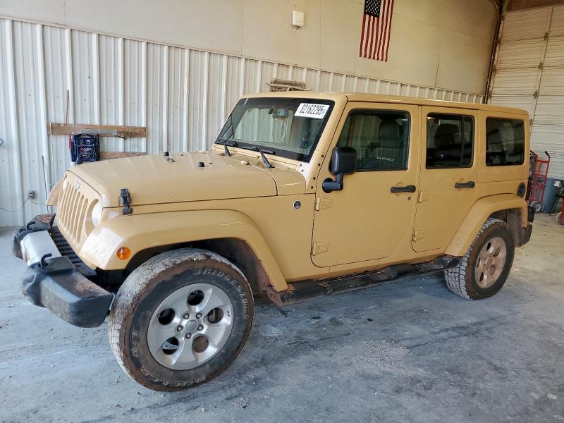 JEEP WRANGLER U 2014 with VIN 1C4BJWEG0EL111071 - Photo from auction