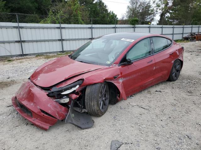 TESLA MODEL 3 2021 with VIN 5YJ3E1EA4MF973184 - Photo from auction