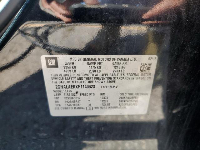 Photo 14 from auction – 2015 CHEVROLET EQUINOX LS with VIN 2GNALAEKXF1140623