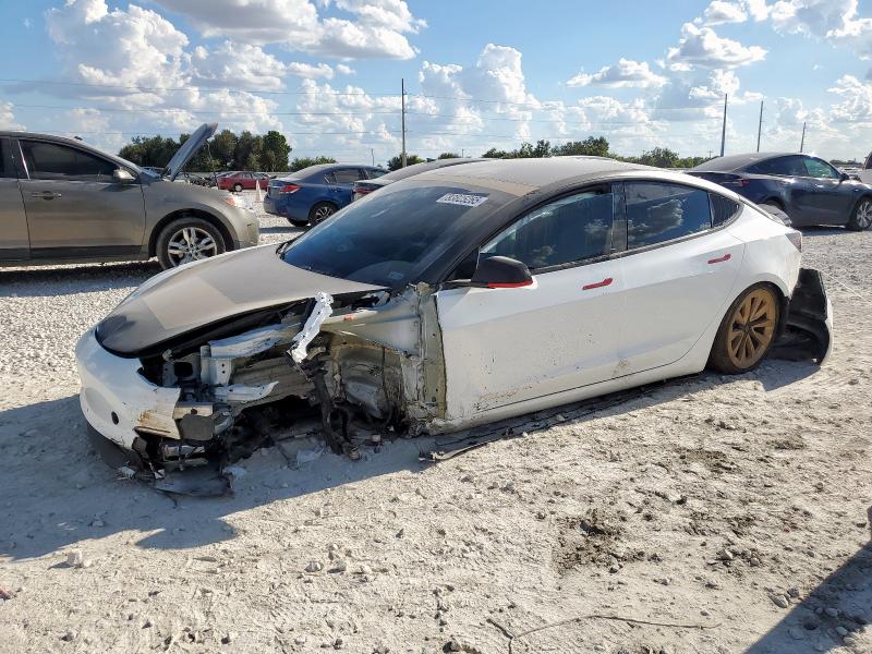 TESLA MODEL 3 2022 with VIN 5YJ3E1EB6NF250284 - Photo from auction