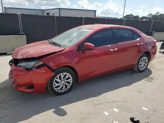 TOYOTA COROLLA L 2018 with VIN 5YFBURHE1JP843777 - Photo from auction