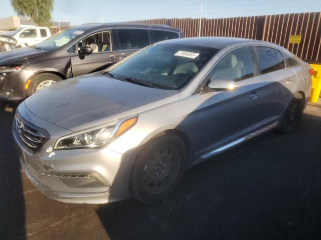 HYUNDAI SONATA 2017 with VIN 5NPE34AB9HH501018 - Photo from auction