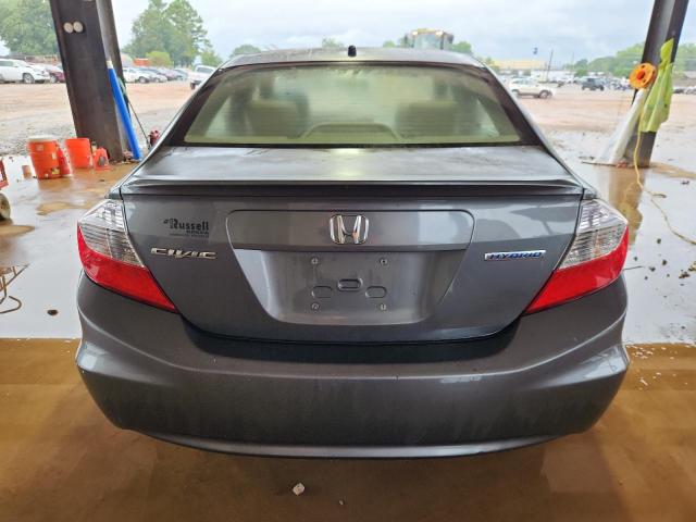 Photo 6 from auction – 2012 HONDA CIVIC HYBRID with VIN JHMFB4F2XCS005167