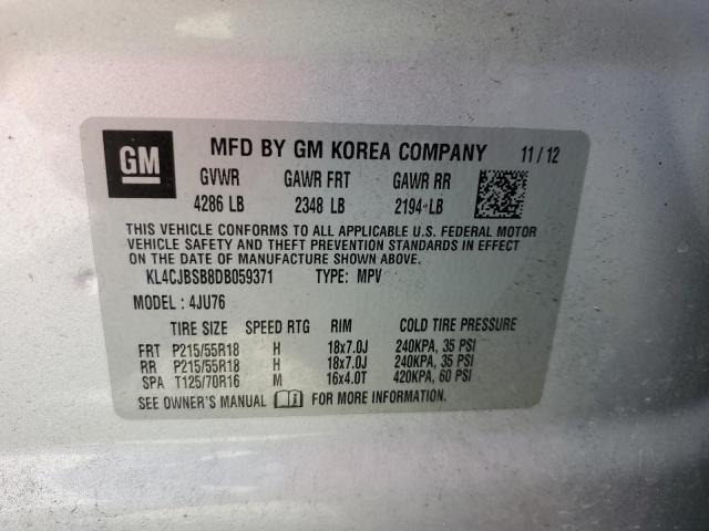 Photo 14 from auction – 2013 BUICK ENCORE CON with VIN KL4CJBSB8DB059371
