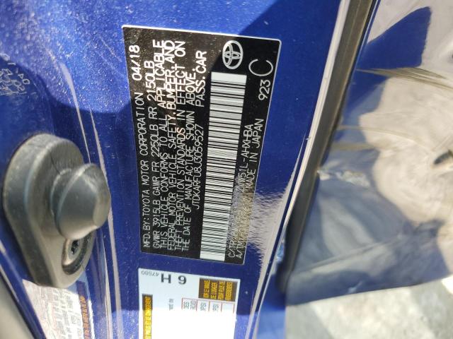 Photo 14 from auction – 2018 TOYOTA PRIUS with VIN JTDKARFU8J3059527