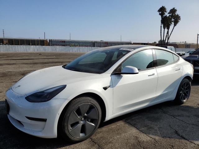 TESLA MODEL 3 2022 with VIN 5YJ3E1EB1NF124348 - Photo from auction
