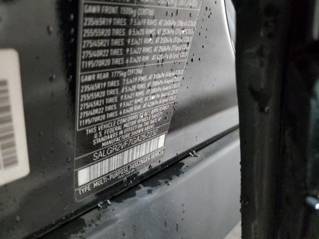 Photo 14 from auction – 2016 LAND ROVER RANGE ROVE with VIN SALGR2VF7GA257232