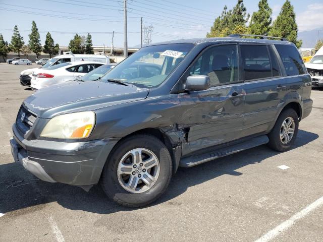 HONDA PILOT EXL 2005 with VIN 5FNYF18515B032889 - Photo from auction