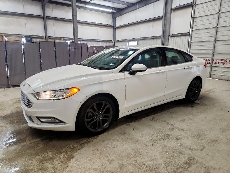 FORD FUSION SE 2018 with VIN 3FA6P0HD8JR200550 - Photo from auction